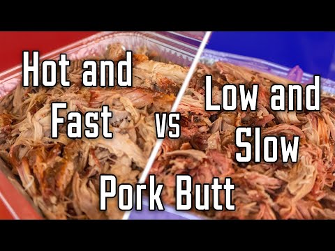 Hot and Fast vs. Low and Slow: Best Way to Smoke Pork Butt? | Heath Riles BBQ