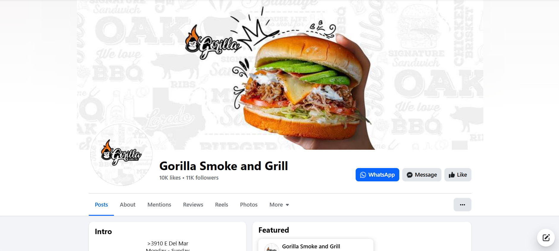 Gorilla Smoke & Grill