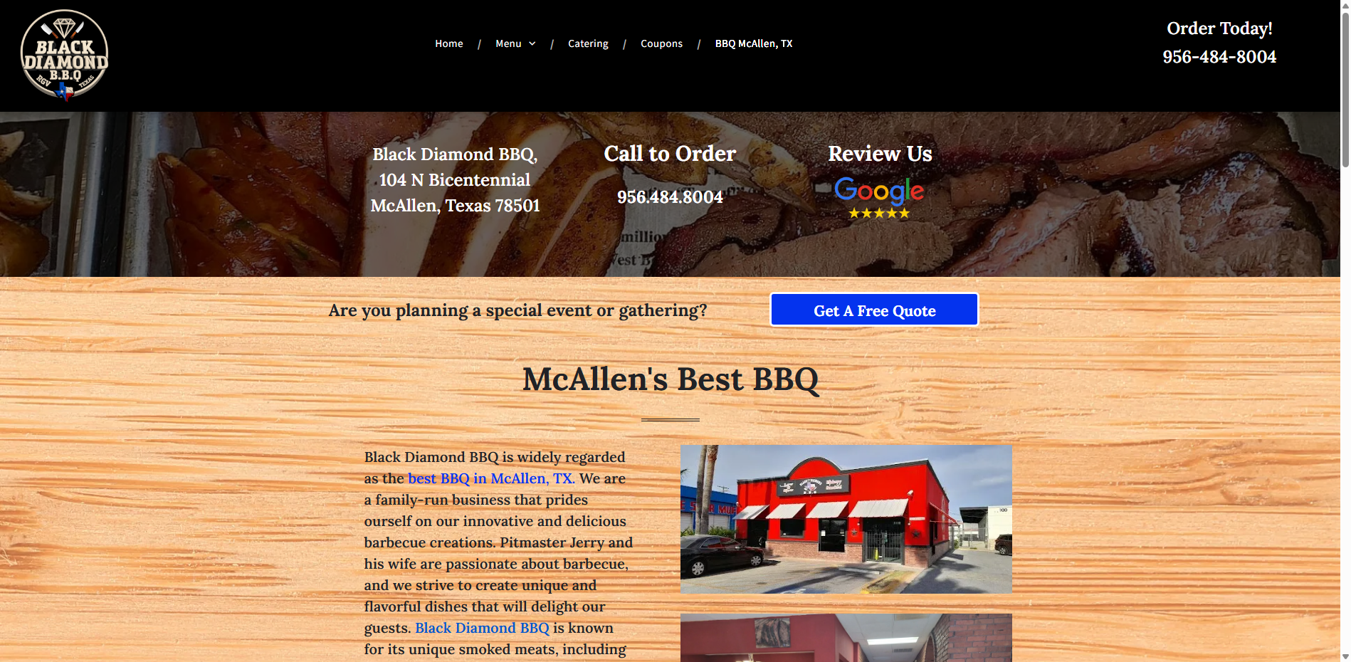 Black Diamond BBQ - McAllen