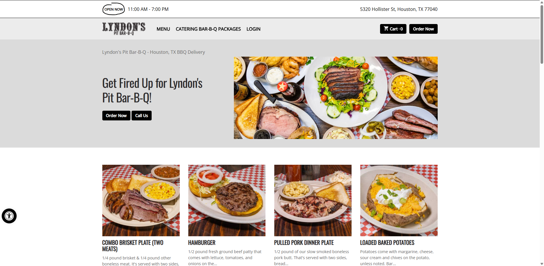 Lyndon's Pit Bar-B-Q.