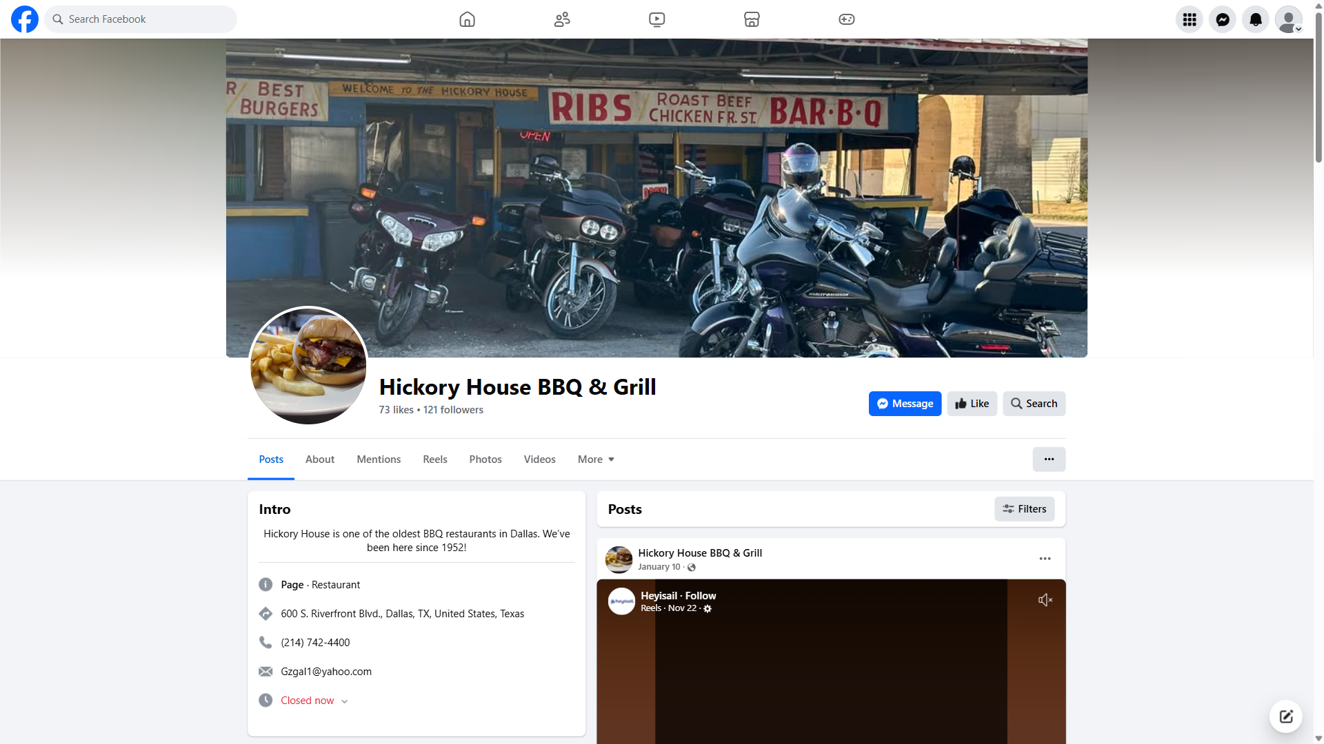 Hickory House Barbecue