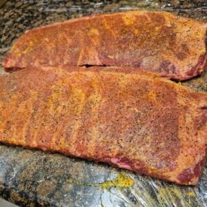 Pork Ribs Seasoned