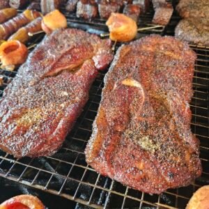 Smoked Pork Steak Smoker