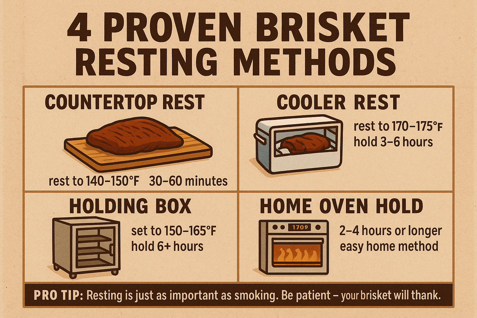 Secrets to Brisket Resting